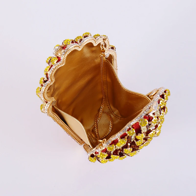 

Женские свадебные вечерние сумочки и сумочки, роскошные радужные клатчи с кристаллами и бриллиантами