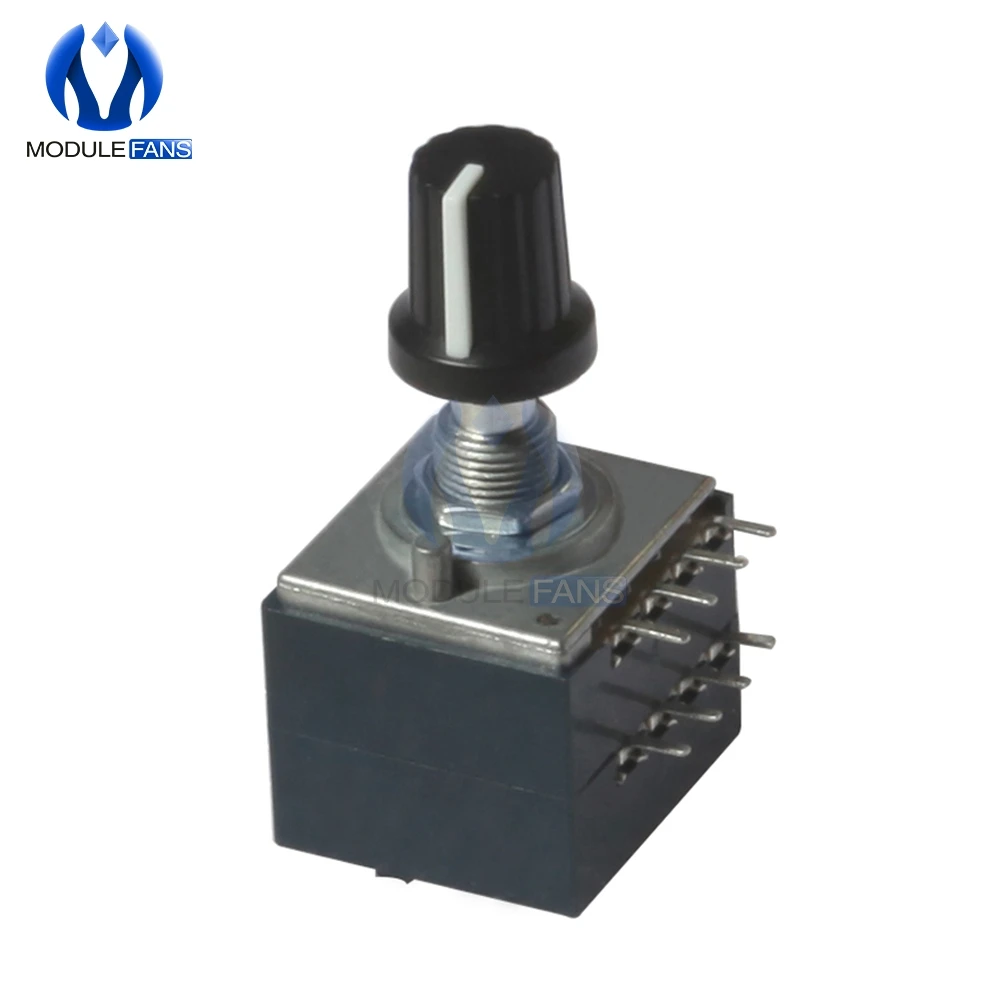 С крышкой 100K вращающийся Потенциометр ручка LOG ALPS RH2702 аудио регулятор громкости