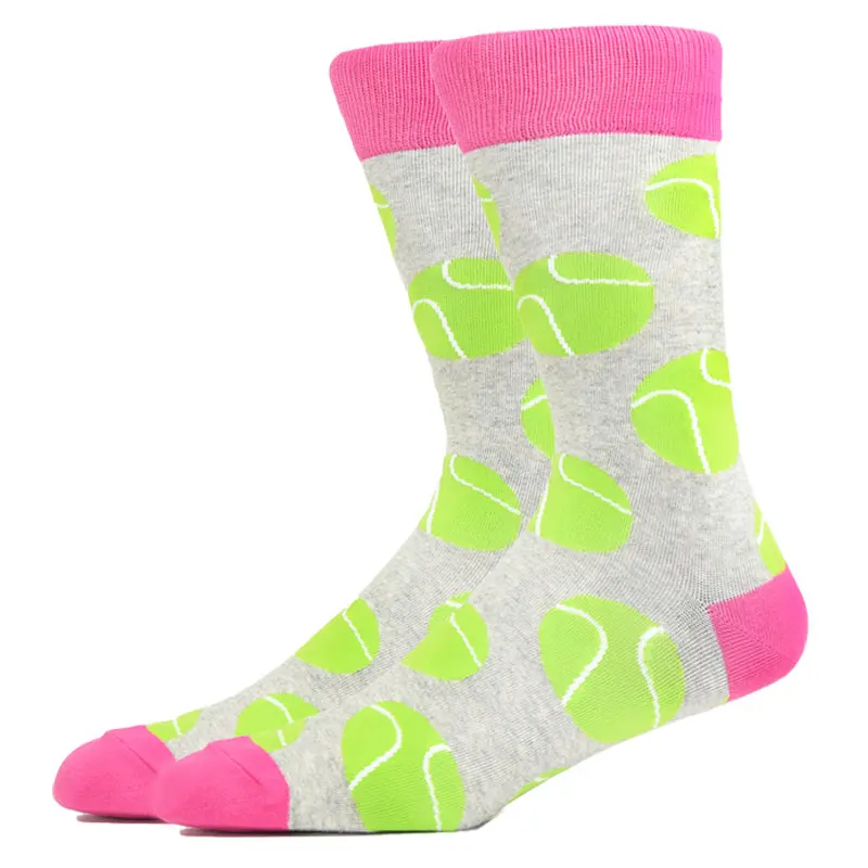 

Our Factory Wholesale Custom Logo Football Sports Patterns Of Men's Socks Novel And Interesting High Quality Stockings