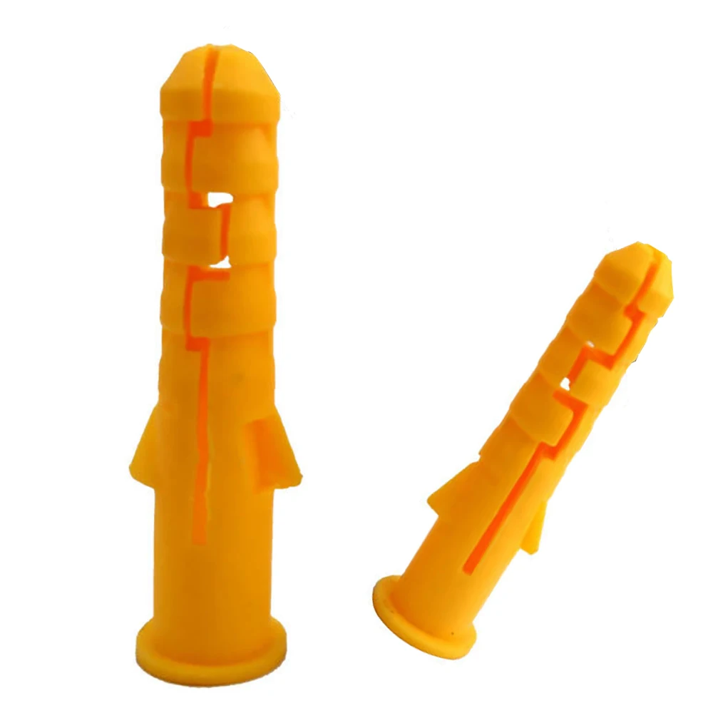 300 шт. Пластик Расширительная трубка трубы саморез анкеры стены сверлильный