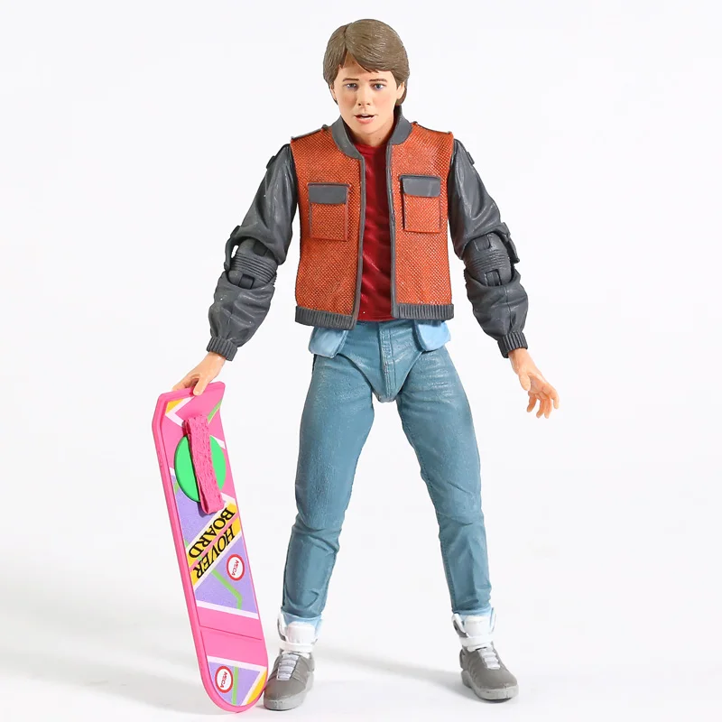 

NECA Back to the Future Marty McFly Dr. Brown Biff Tannen 7" Action Figure Collection Model Toy