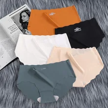 8 color calcinha feminina gelo seda traceless cueca arquivo sexy cintura média algodão quadril levantamento meninas triangular náilon 100% (3)