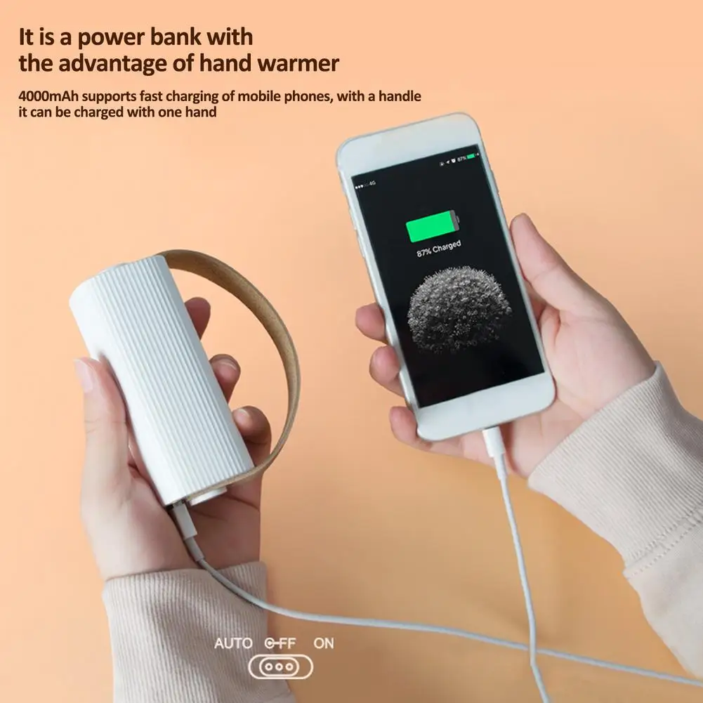 4000mAh 5V USB Перезаряжаемый Электрический подогреватель для рук Путешествия и банк