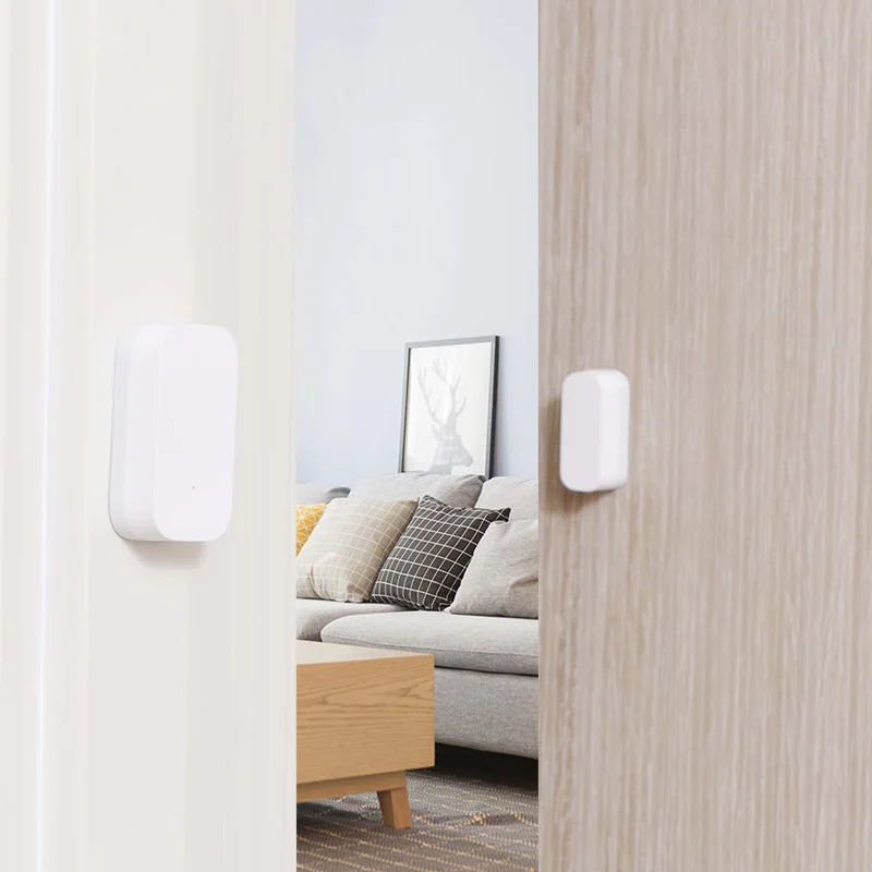 Датчик окна двери Aqara Zigbee беспроводное подключение умный мини дверной датчик