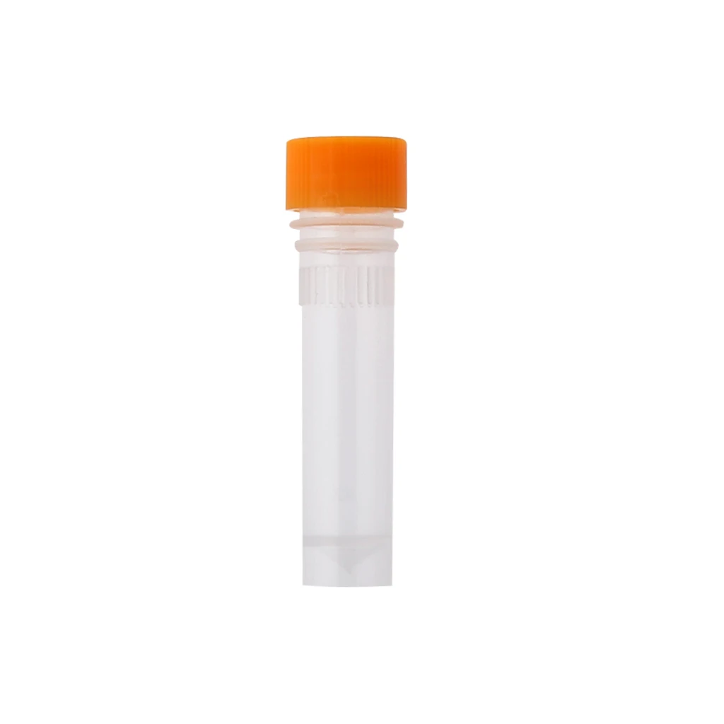 

10pcs 1.5ml Plastic Cryovial Measure Test Tube Vial Holder Container W/ Cap