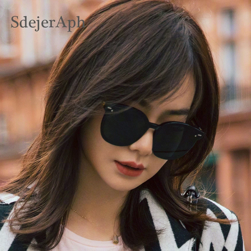 Ретро Женские Мужские квадратные солнцезащитные очки оверсайз с роскошным