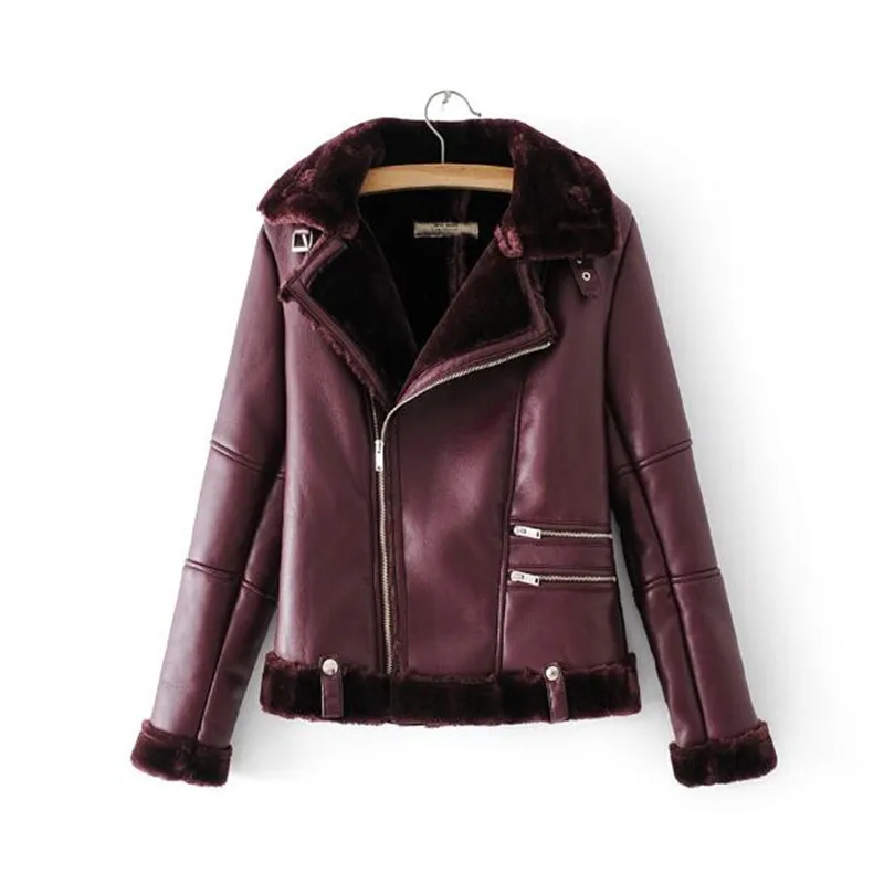 Женское меховое пальто зимняя кожаная куртка для женщин мех ягненка короткая