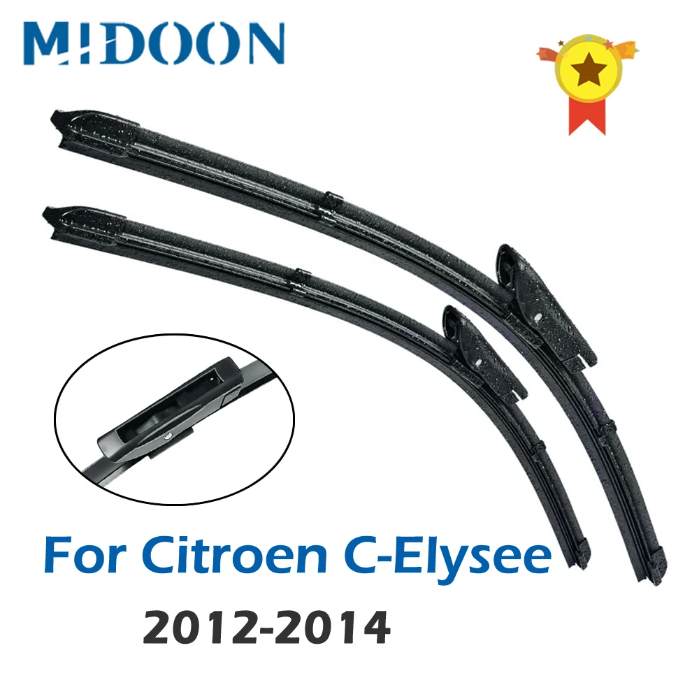 MIDOON стеклоочистителей для Citroen C-Elysee встроенный Vigo Испании подходит штык руки 2012