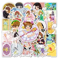 103050pcs anime cute cartoon variety sakura graffiti luggage notebook handbook decoration waterproof sticker toy wholesale