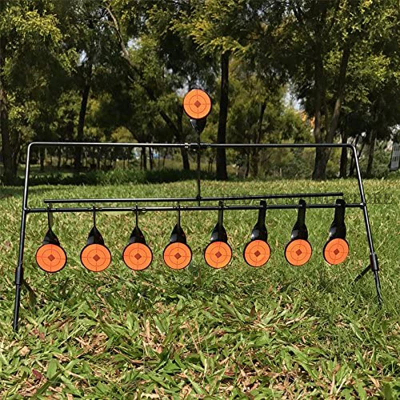 Самовосстанавливающаяся мишень для пневматического пистолета 5 пластин | Спорт и
