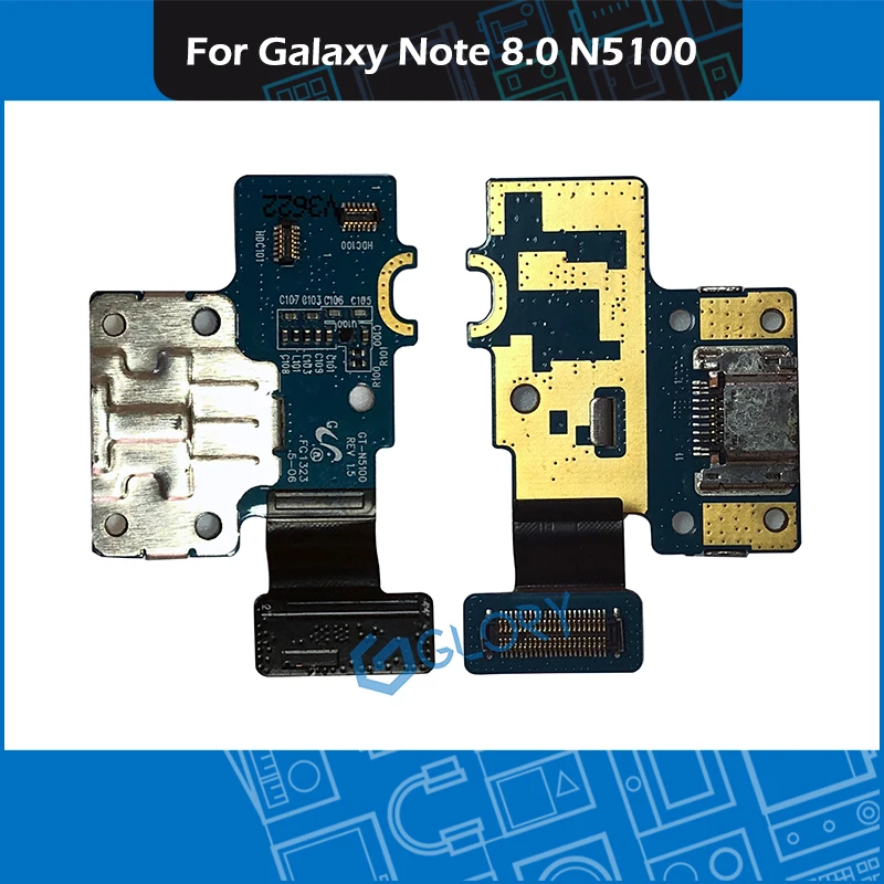 USB коннектор для док станции зарядки штекер Samsung Galaxy Note 8 0 N5100|Компьютерные кабели