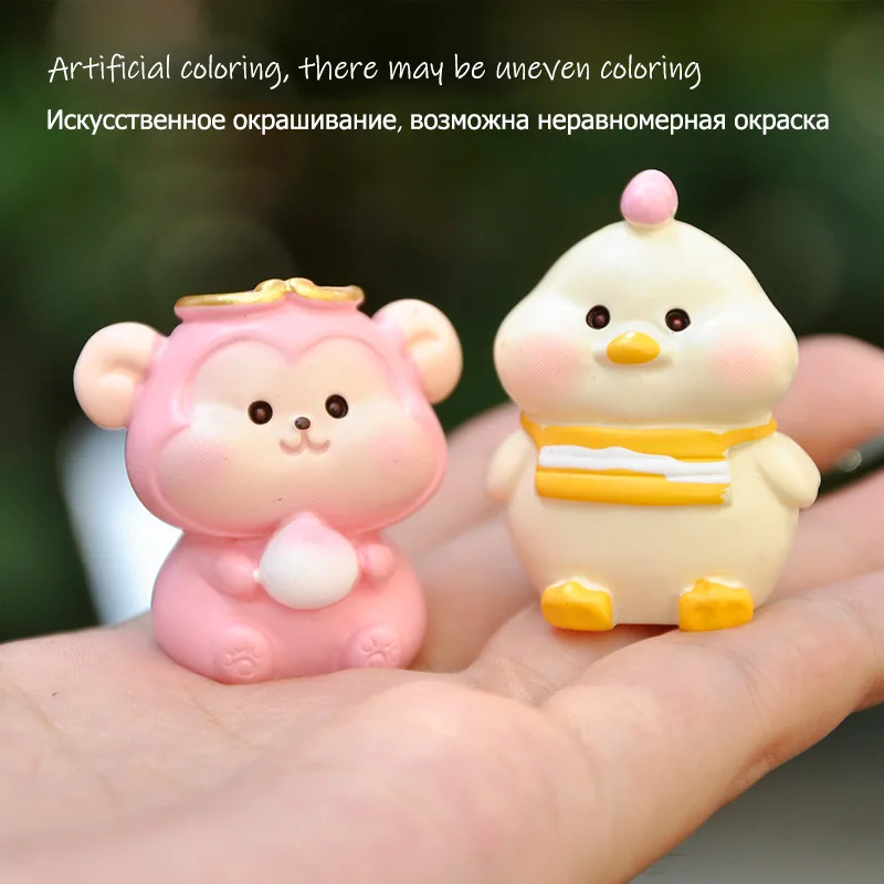 Миниатюрные фигурки BAIUFOR для животных сделай сам крыса бык тигр кролик дракон