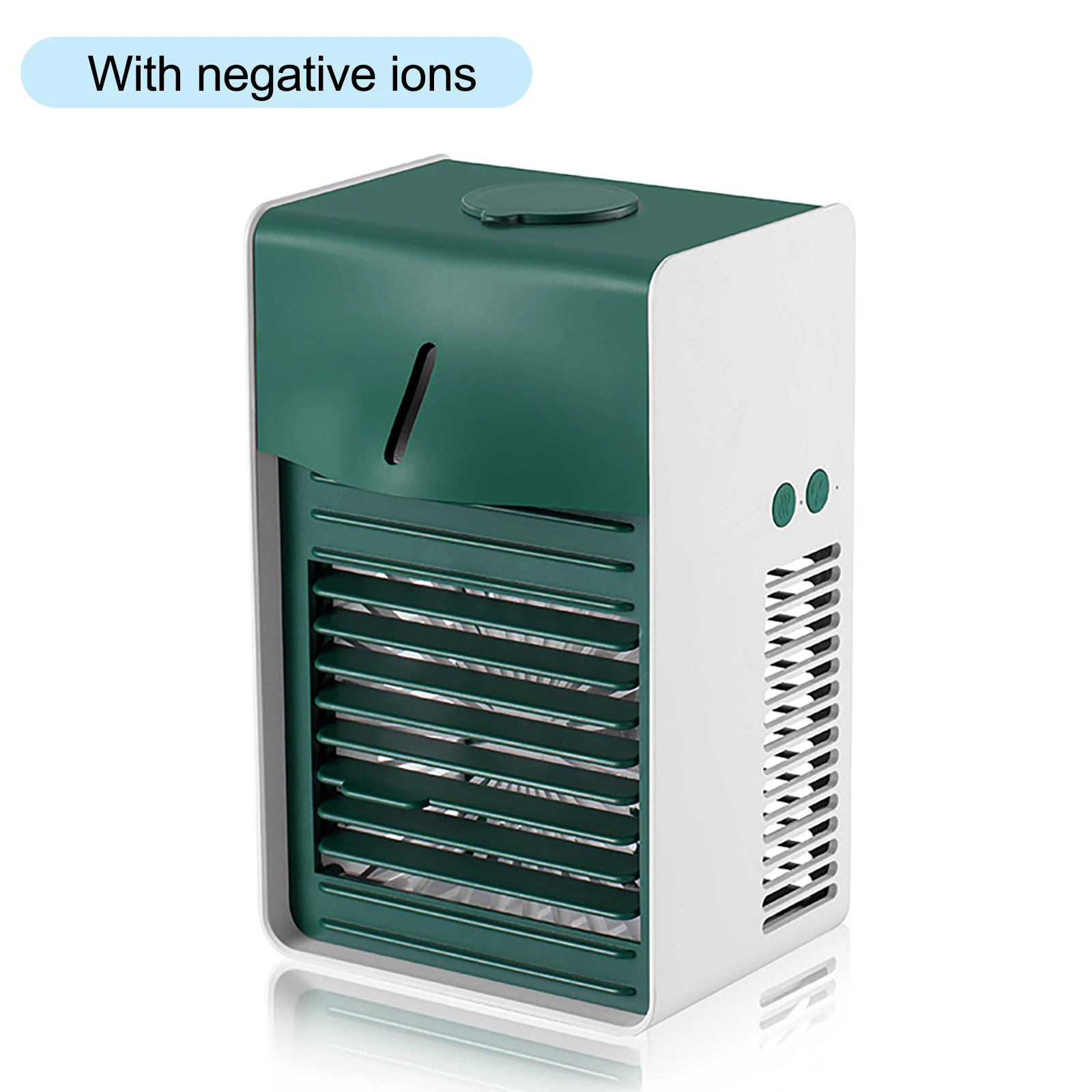 

Portable Air Conditioner Personal Air Cooler with 3-Speeds Mini Cooling Fan Desktop Humidifier Misting Fan Home Office Free