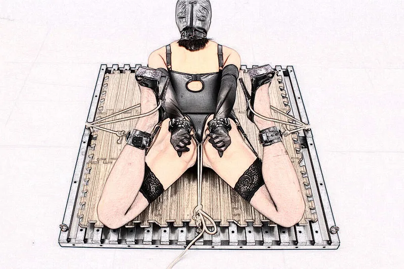 Флирт пары бондаж полка с регулируемыми наручниками наручники для ног взрослые