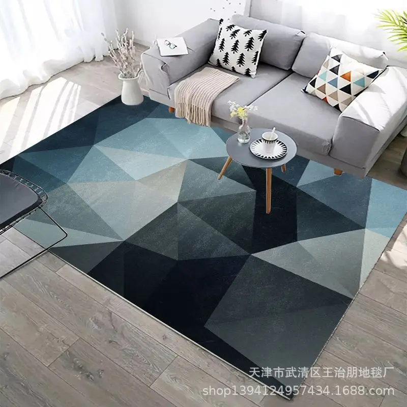 

Nordic ink abstract carpet living room coffee table Modern minimalist bedroom bedside entrance mat