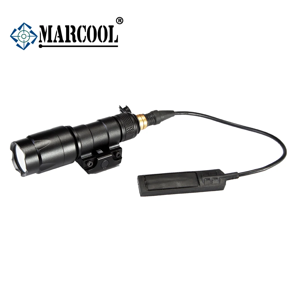 M300A Tactical Flashlight 20MM Rail Mountable LED Weapon Light  For Rifles Airsoft Guns