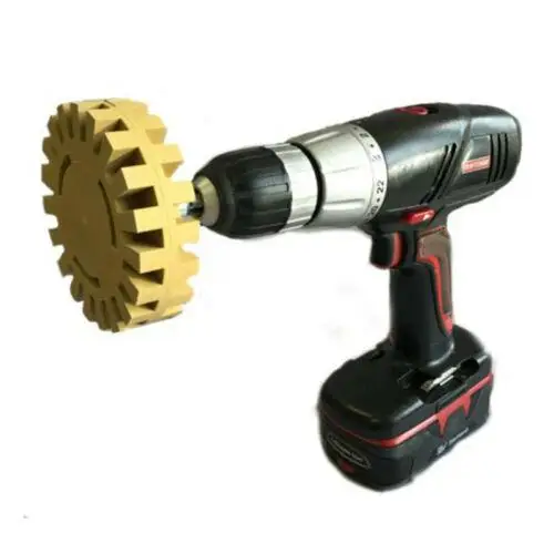 Полировальное колесо 1/4 дюйма устройство для удаления стикеров резиновый ластик