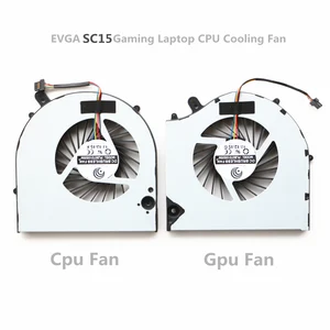 laptop replacement cooler fan for evga sc15 gaming laptop cpu cooling fan free global shipping