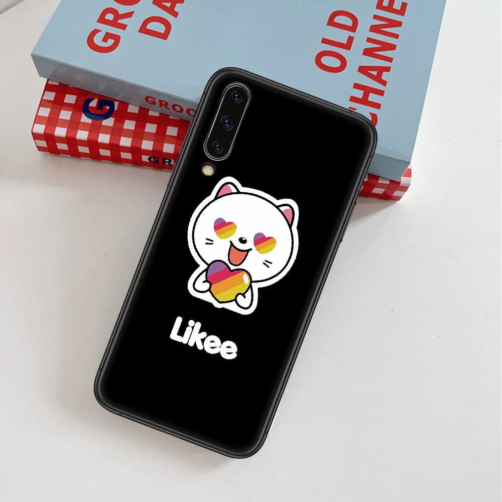 

Likee Logo Heart Cartoon Phone Case For Samsung Galaxy A 3 5 7 8 10 20 20E 21S 30 30S 40 50 51 70 71 black Back Tpu Cover 3D