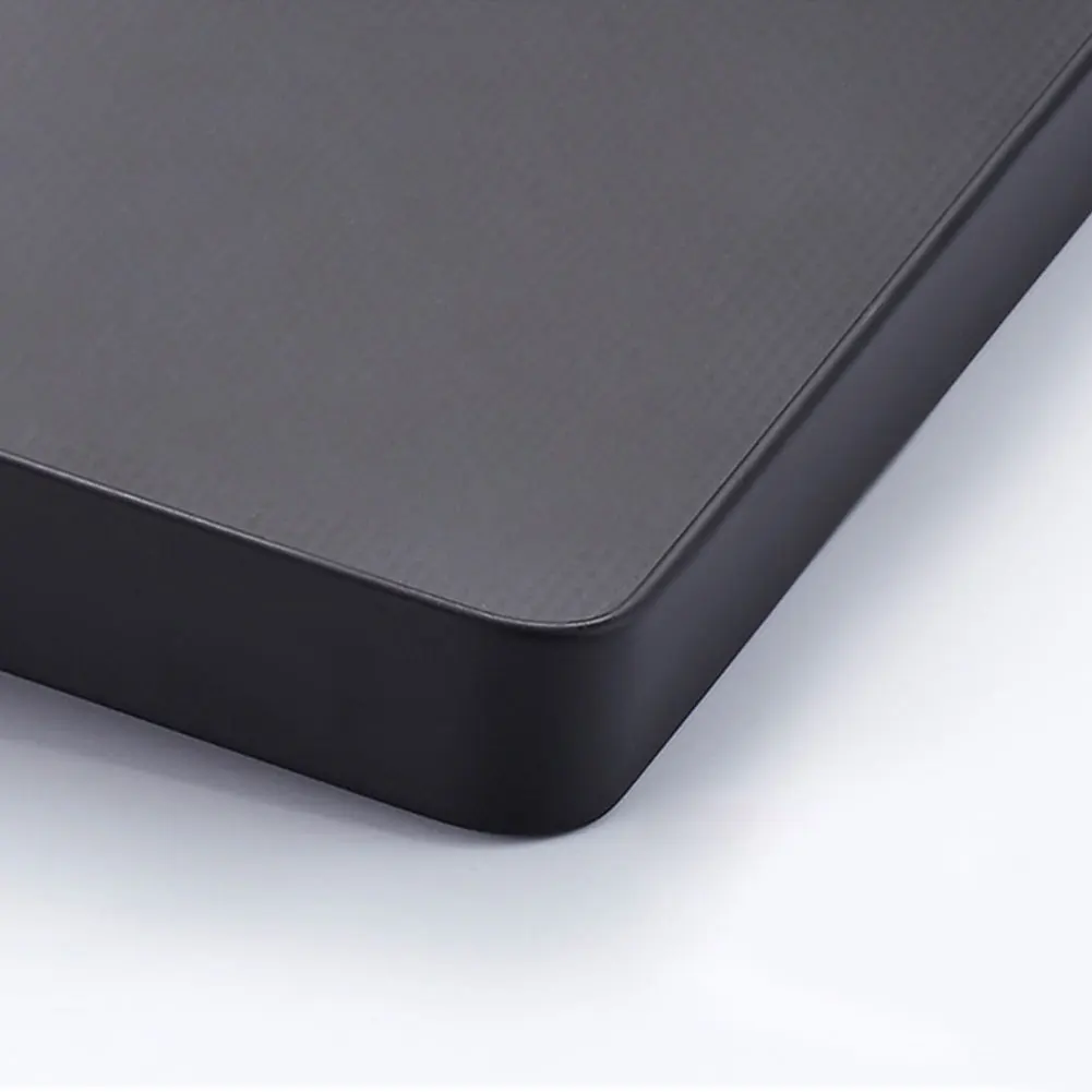 Полка для туалетной комнаты телефона шампуня ванной настенная черная щетка