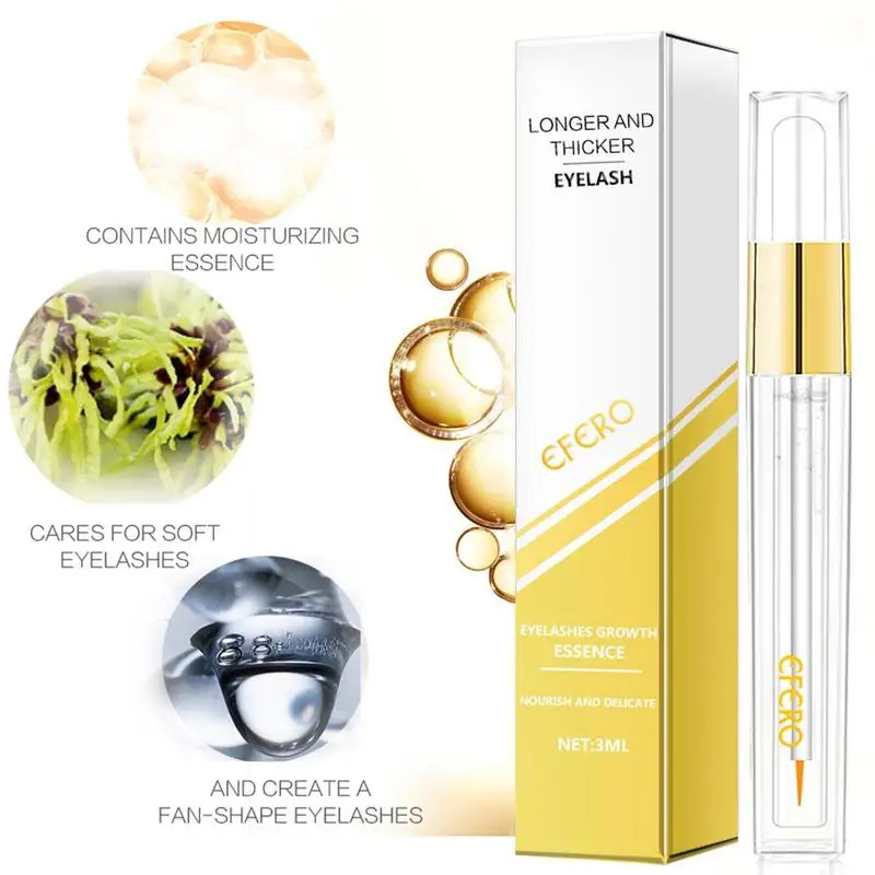 

1pair Eyelash Growth Liquid Nourishes Long And Thick Eyelashes Enhancer Eye Lash Serum Treatment Thicker Longer Eye Makeup