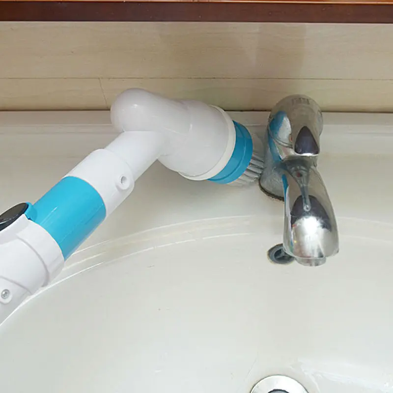 Очиститель для ванной комнаты с удлинительной ручкой регулируемая щетка