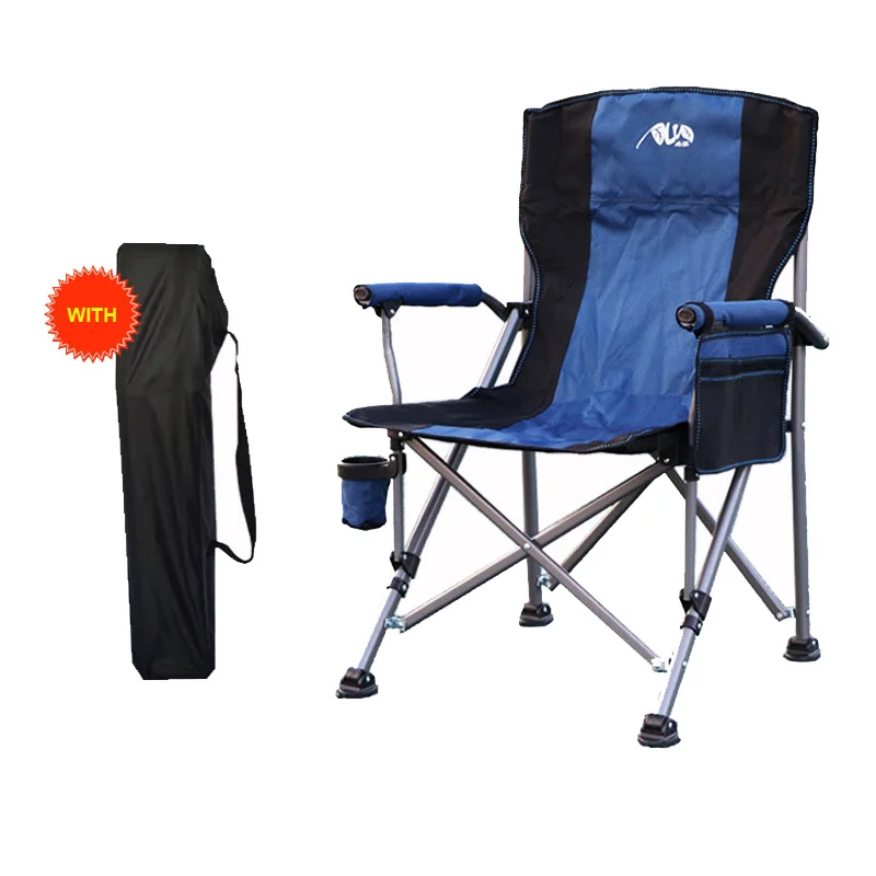 

Уличный складной стул для кемпинга с мешочком для хранения и чашкой для чая из ткани Оксфорд