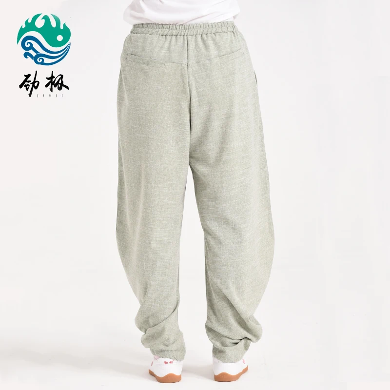 

New Elasticity Flax Tai Chi Kung Fu Martial Art Yoga Pants