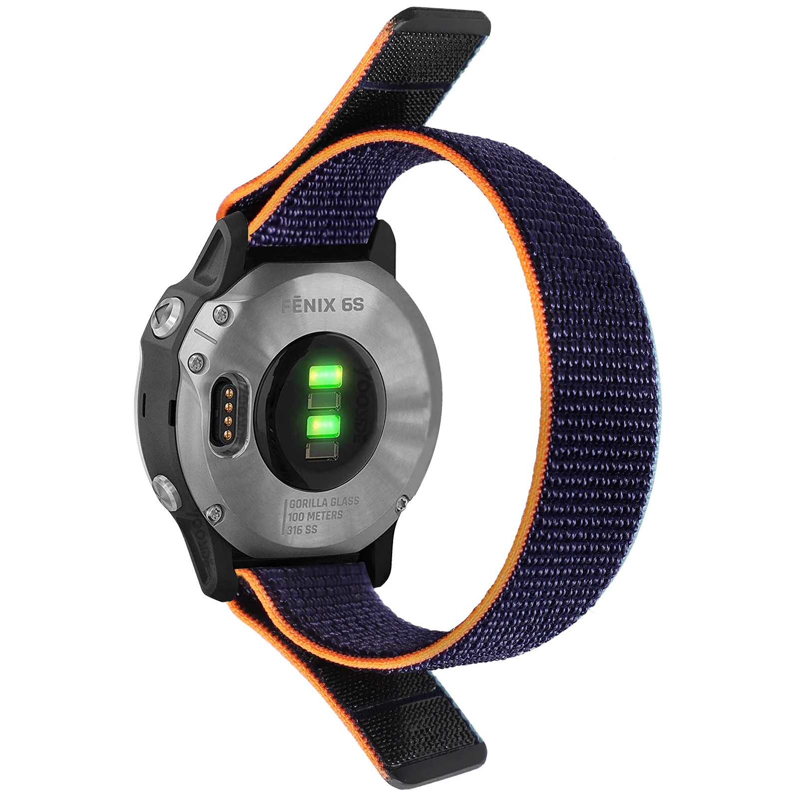 Ремешок на липучке для наручных часов Garmin Fenix 6 5 6S 5S Pro Plus/Forerunner 935 945 | Наручные часы