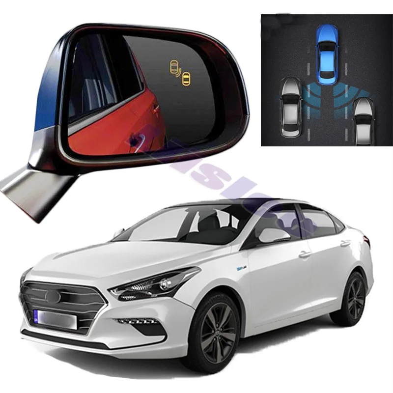 

Car BSM BSD BSA For Hyundai Mistra 2013 2015 2017 2019 2020 Radar Warning System Safety Driving Alert Mirror Detection Sensor
