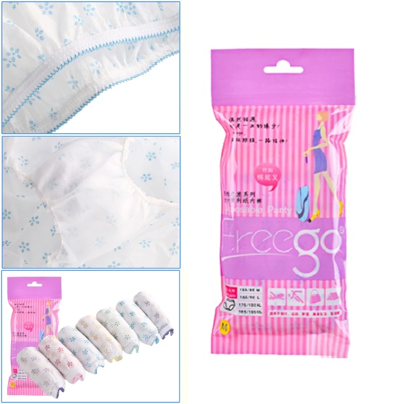 2020 New Drop Ship 7Pcs Cotton Pregnant Disposable Underwear Panties Briefs Prenatal Postpartum Underpants |