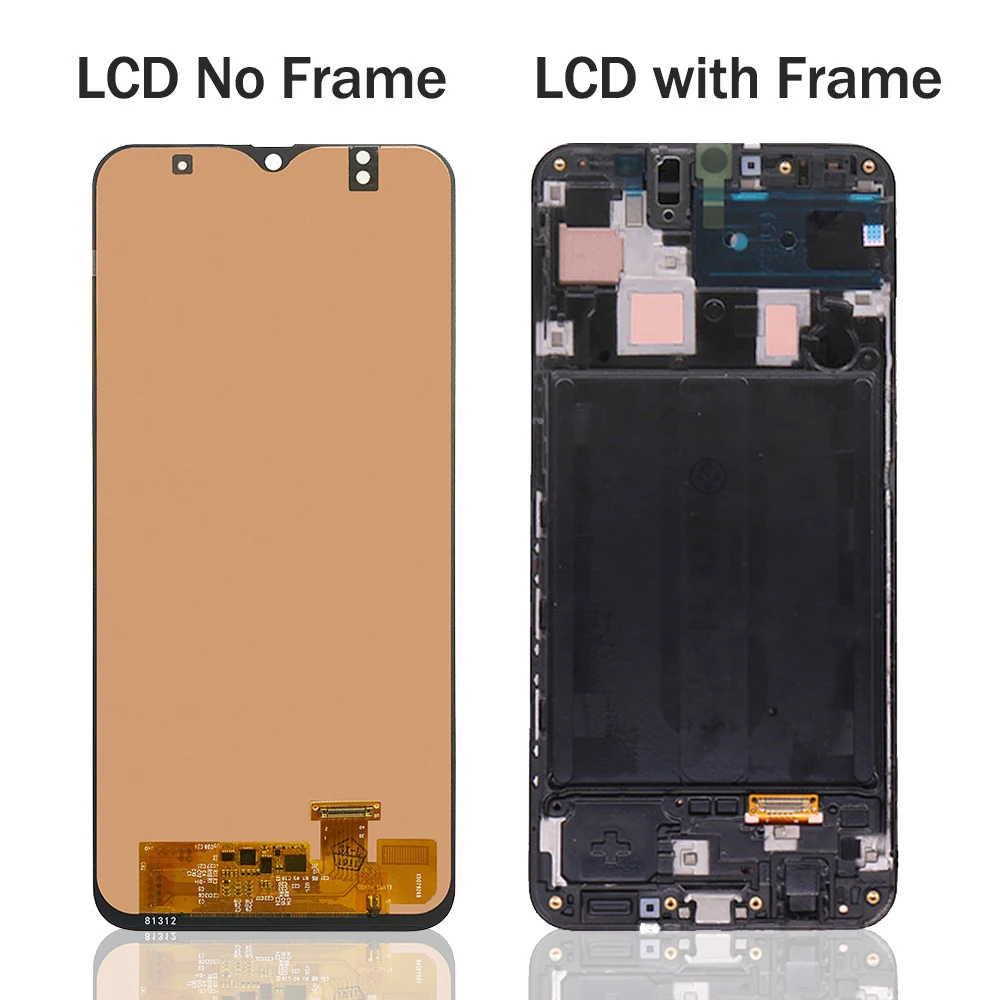 6,4 ''дисплей для samsung galaxy A30 A305/DS A305F A305FD A305A lcd сенсорный экран дигитайзер в сборе для samsung A30 lcd