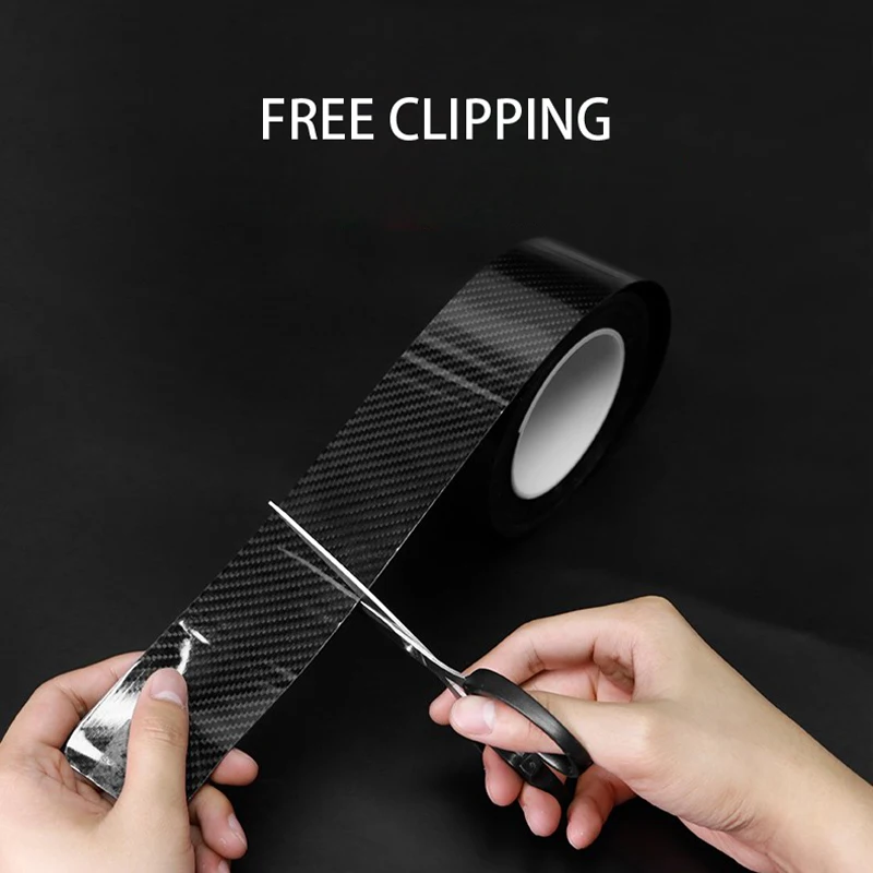 Защитная пленка на края двери автомобиля наклейка из углеродного волокна для