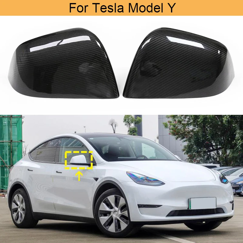 

Накладки на боковые зеркала заднего вида Tesla Model Y 2019-2021
