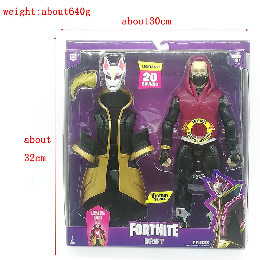 Оригинальный крепость ночь игры аниме рисунок кожи Fortnites фигурка героя битвы