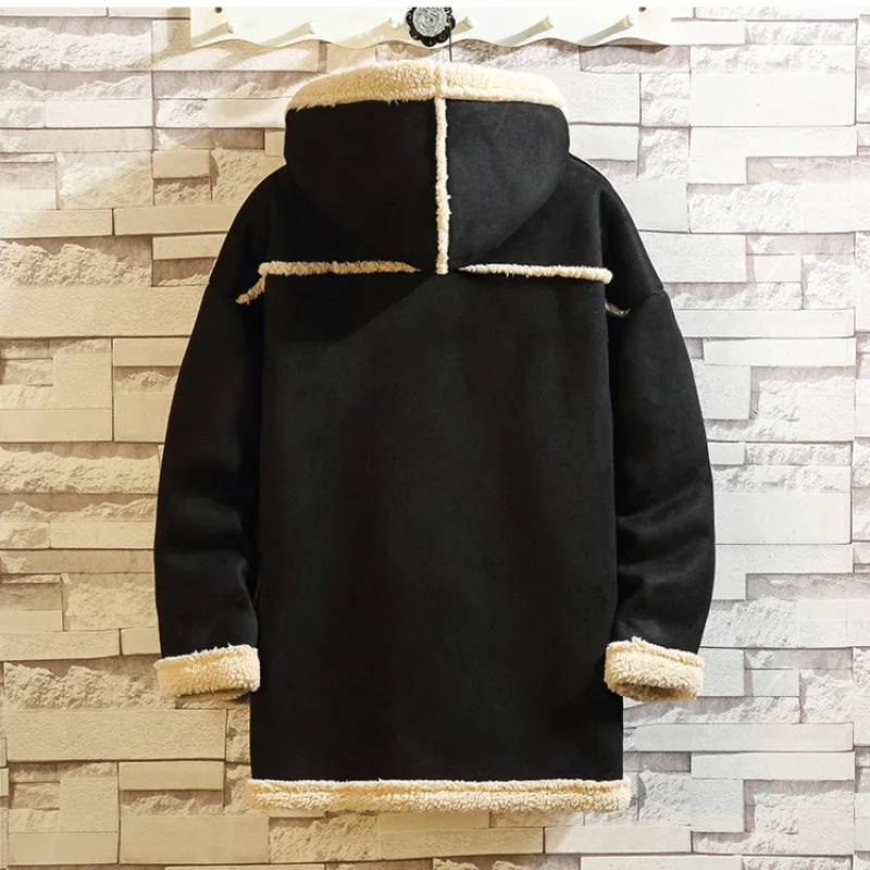 

Autumn and Winter Season Mens Faux Fur Jacket Coats Plus Size 5XL Mens Warm Coat Casual Outwear Streetwear for Men Clothing