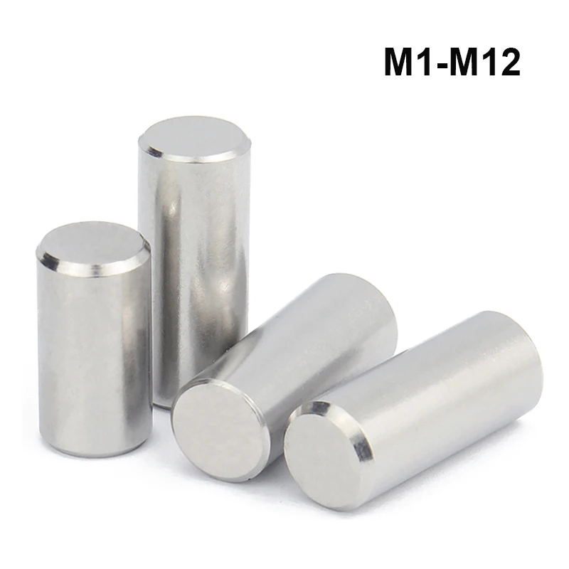 

M1 M1.5 M2 M2.5 M3 M4 M5 M6 M8 M10 M12 304 Stainless Steel Cylindrical Pin Locating Dowel