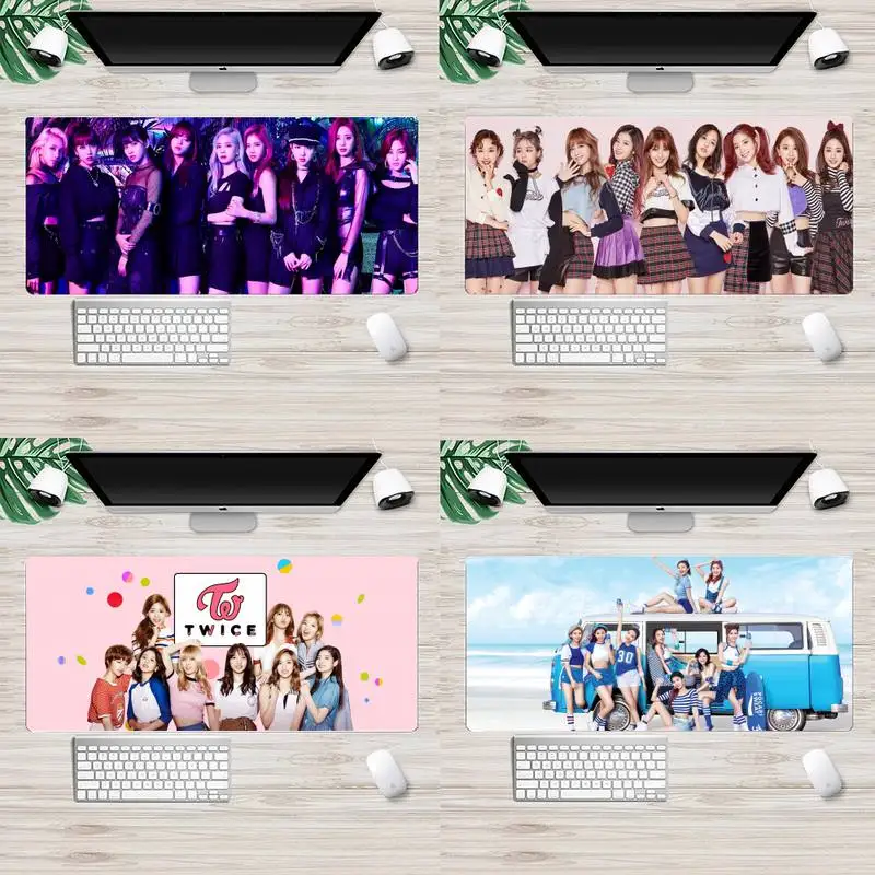 Красивый коврик для мышки в стиле аниме анимация XL большая игровая клавиатура ПК