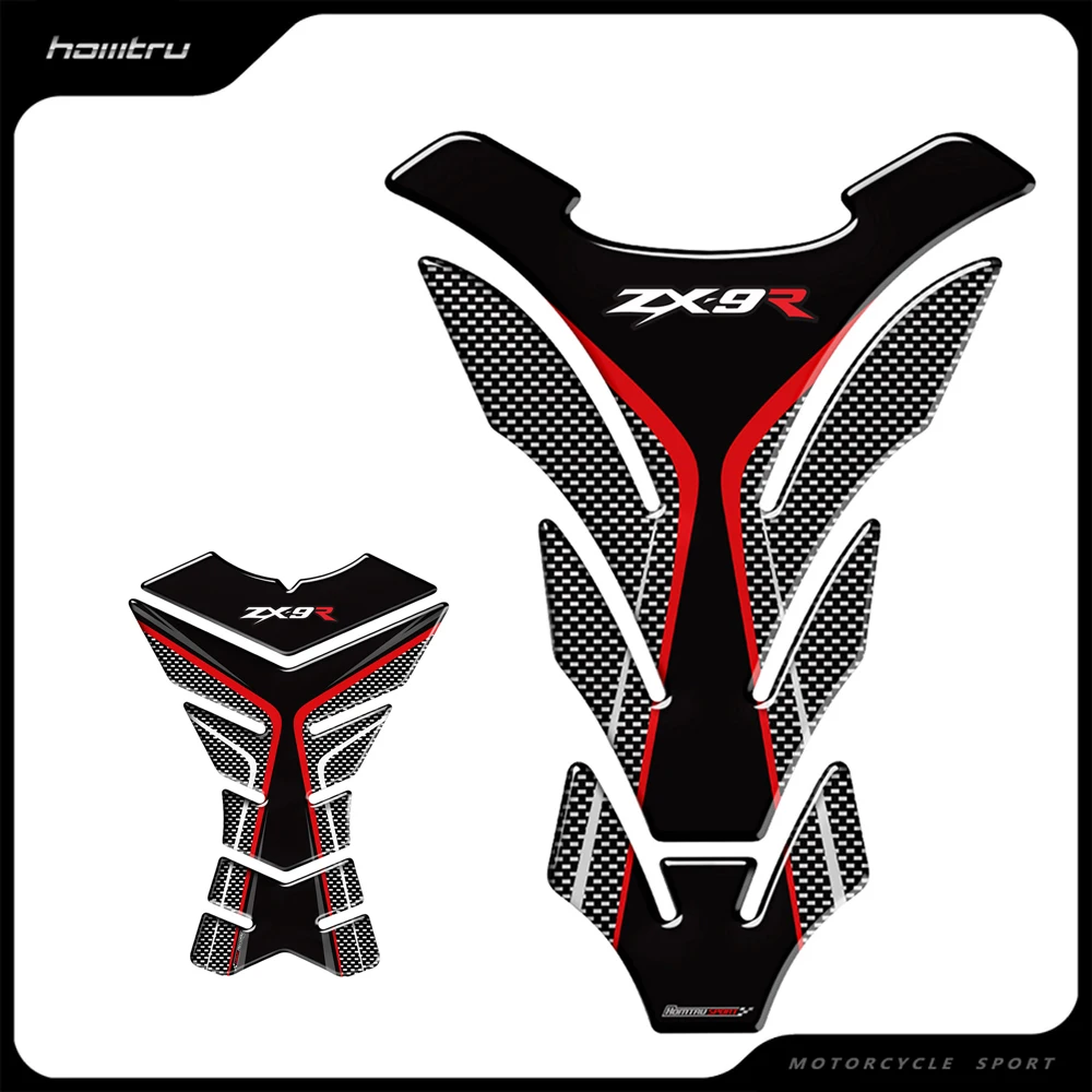 3D Мотоцикл Танк Pad протектор Наклейка Наклейки чехол для Kawasaki ZX9R ZX 9R