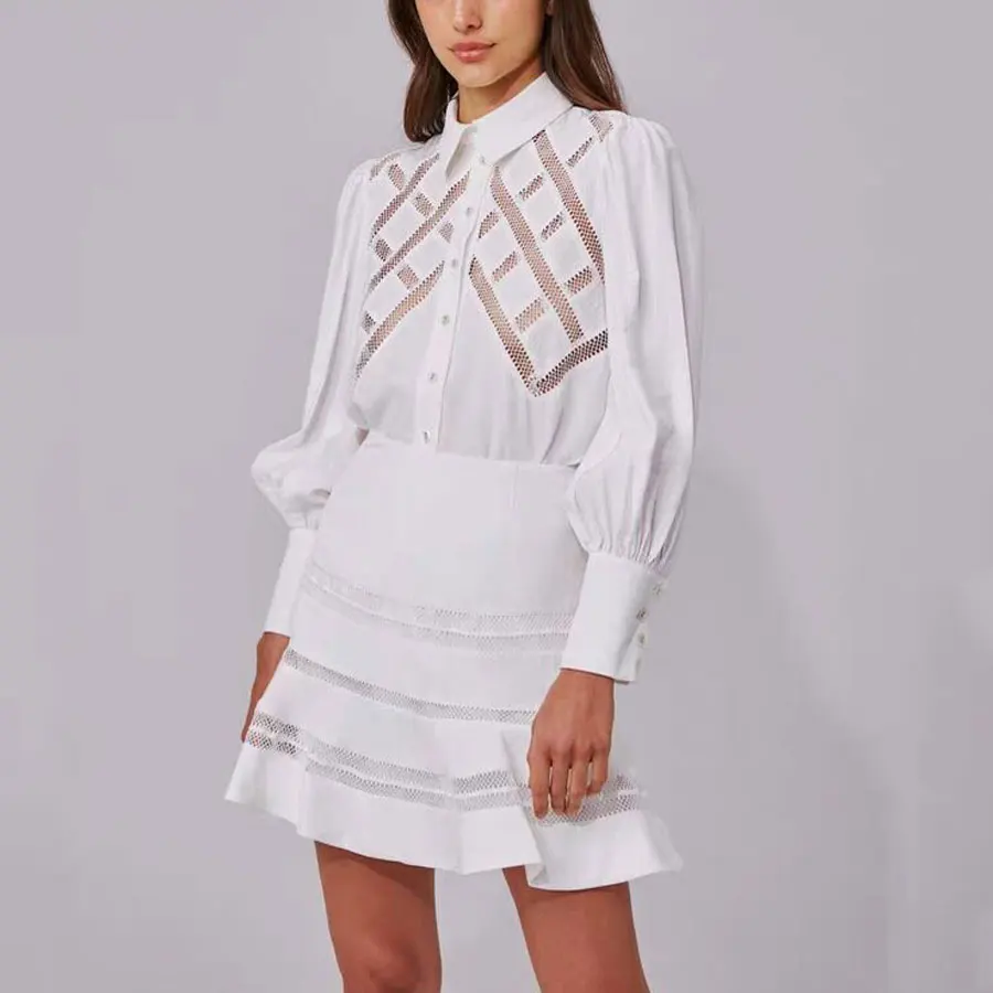 2 предмета наряды для женщин весна 2020 длинный рукав сексуальный открытая Женский