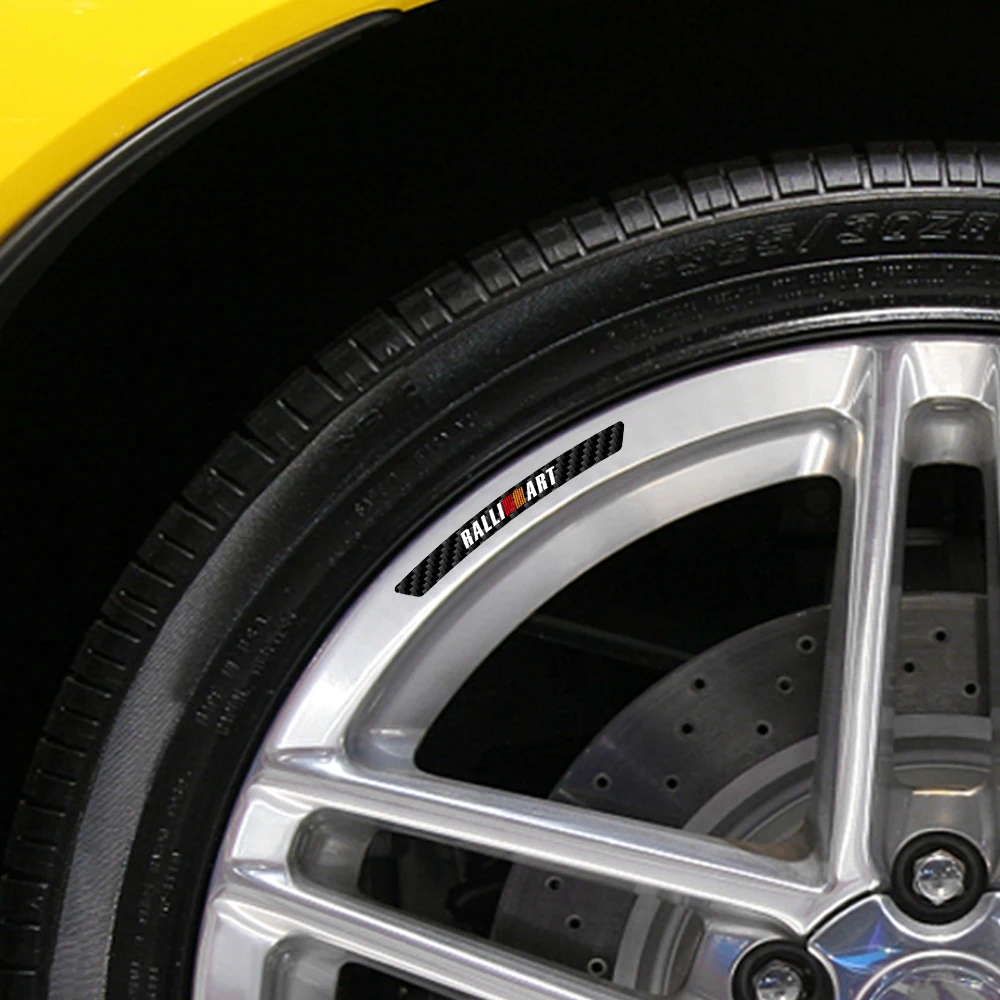 4PCS Car Sticker Wheel Rims Racing Decal For Ford Focus 2 3 Mustang Ranger Fusion Mondeo mk4 Accessories | Автомобили и мотоциклы