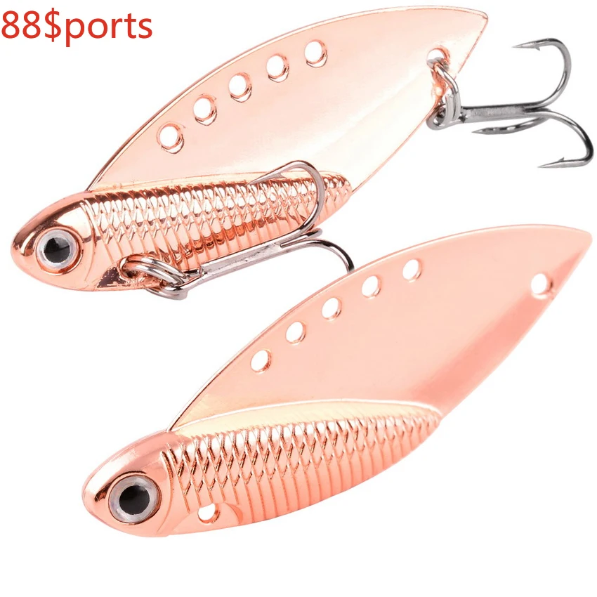 

1 Pcs Metal VIB 7G 10G 15G 20G Fishing Lure Vibration Spoon Spinner Lures Crankbait Bass Artificial Hard Bait Cicada VIB Tackle