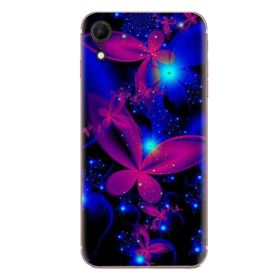 Мягкий дизайн на заказ для Sony Xperia Z Z1 Z2 Z3 Z4 Z5 compact Mini M2 M4 M5 T3 E3 E5 XA XA1 XZ Premium Infinity On Purple