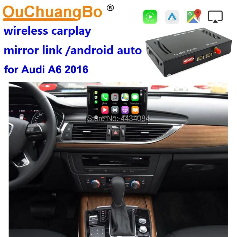 Ouchuangbo обновленный оригинальный автомобильный беспроводной адаптер для A6 A7 2009 2017