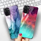 Чехол Poco X3 X4 M3 Pro F3 M4 для Xiaomi Redmi Note 9 Pro, чехол с закаленным стеклом, чехол для Mi 11 Lite 10T 11T 12 Redmi Note 10 11, бампер