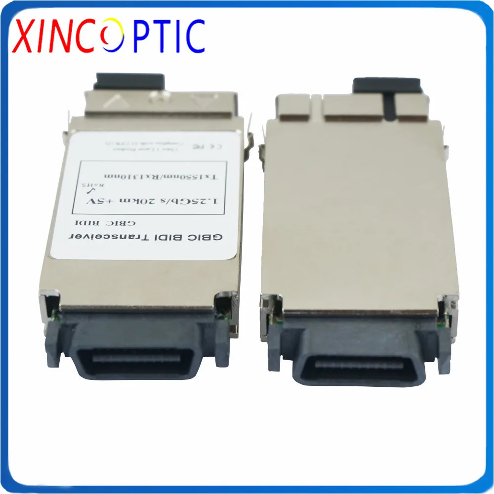 1 25 Гбит/с GBIC WDM 20 км 1310/1490nm SFP ГБ/сек. двунаправленный Оптический Трансивер
