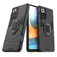 For Cover Xiaomi Redmi Note 10 Pro Case For Redmi Note 10 Pro Capas Back Ring Stand Magnetic Cover For Redmi Note 10 Pro Fundas