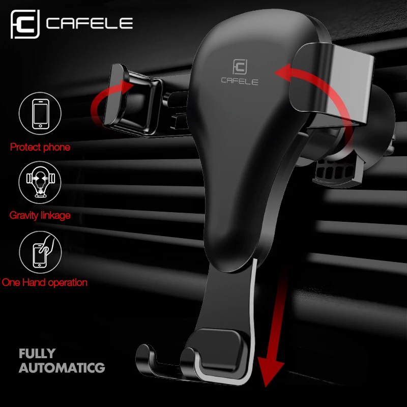 Автомобильный держатель для телефона CAFELE вращающийся на 360 градусов с креплением