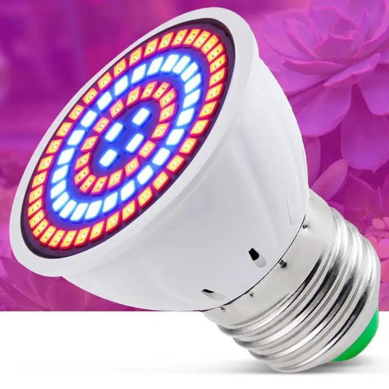 

1 шт. светодиодный Grow светильник Фито лампа E27 220V растут светодиодный полный растениеводство лампы для гидропоники растения семена цветов