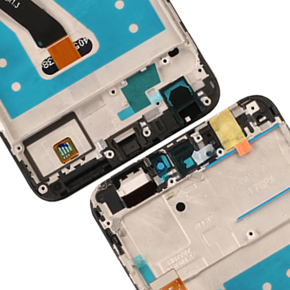5 65for huawei p smart 2017 lcd fig lx1la1lx2 display touch screen replacement enjoy 7s with frame mobile phone parts free global shipping